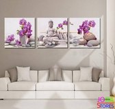 Diamond Painting "JobaStores®" Buddha Orchidee - volledig - 60x20cm
