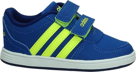 Adidas - Vs Hoops - Sneaker laag sportief - Jongens - Maat 23 - Blauw -  Blue/Solar | bol.com