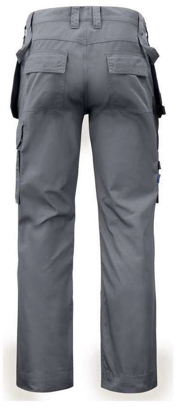 ProJob 5531 BROEK MET KNIEZAKKEN EN SPIJKERZAKKEN 645531 - Grijs - D84