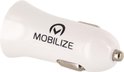 Mobilize Dual USB Autolader Micro USB 1 Meter 2.4A - Wit