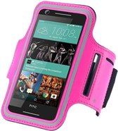 Sportband hoes hardloop sport armband voor HTC U11 - Roze