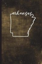 Arkansas: 6  x 9  - 128 Pages