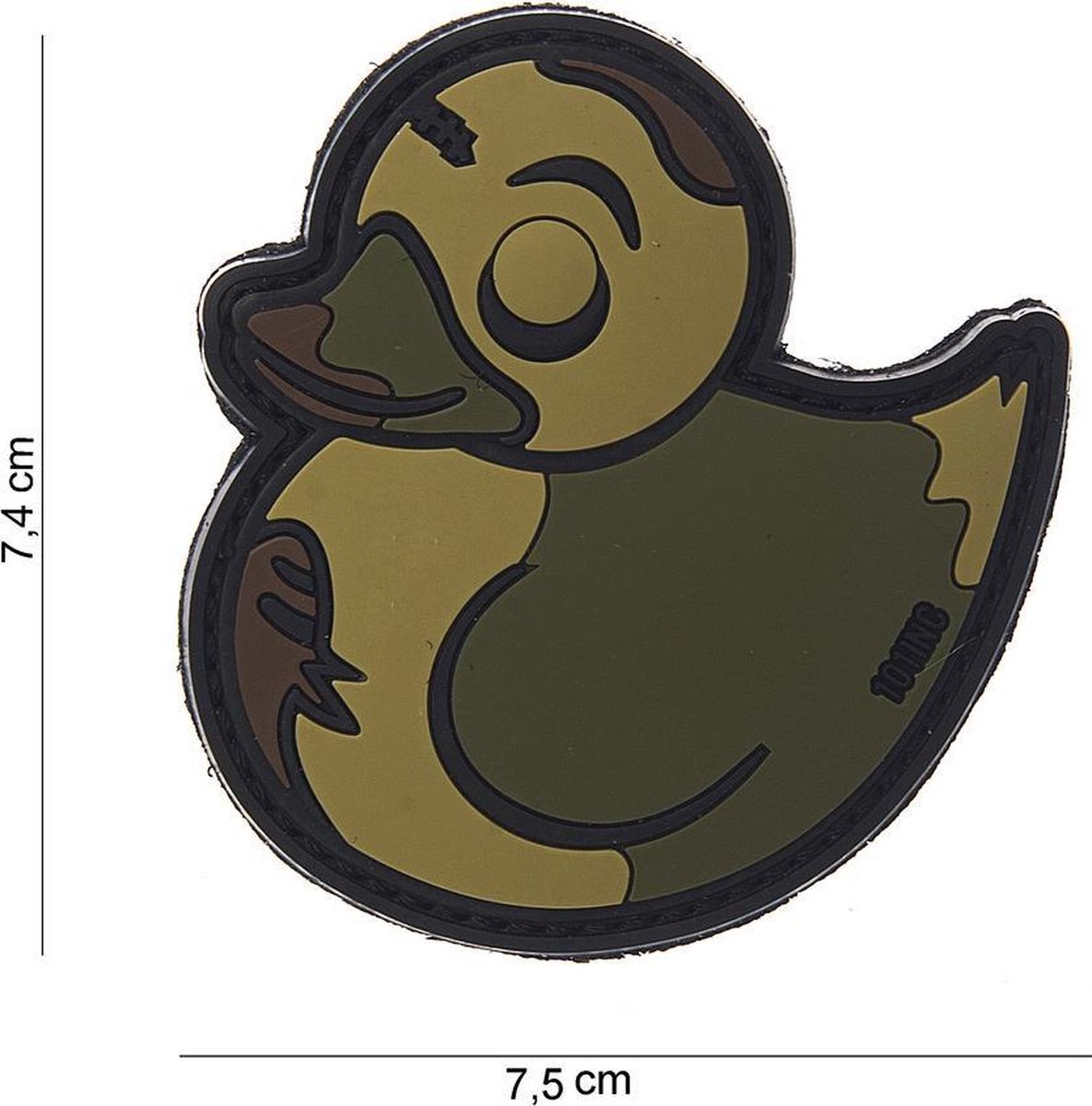 Afbeelding van product Fostex  3D PVC Zombie Duck multi
