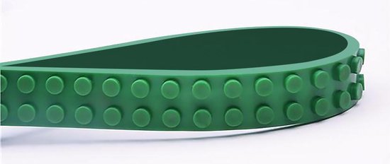 Mayka bouwblokjes tape groen - 2 meter / 2 studs