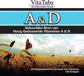 VitaTabs Vitamine A & D - 100 softgtels - Voedingssupplementen