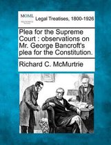 Plea for the Supreme Court