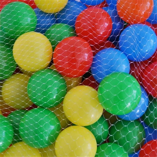 Chromatisch camouflage Smerig Ballenbakballen, Ballenbak, gekleurde ballen, 1000 stuks | bol.com
