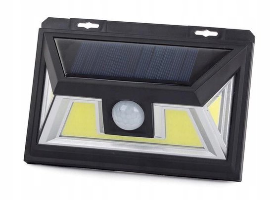 Buitenlamp op Zonne Energie Met Sensor – LED COB Solar Buitenverlichting  voor Tuin... | bol.com