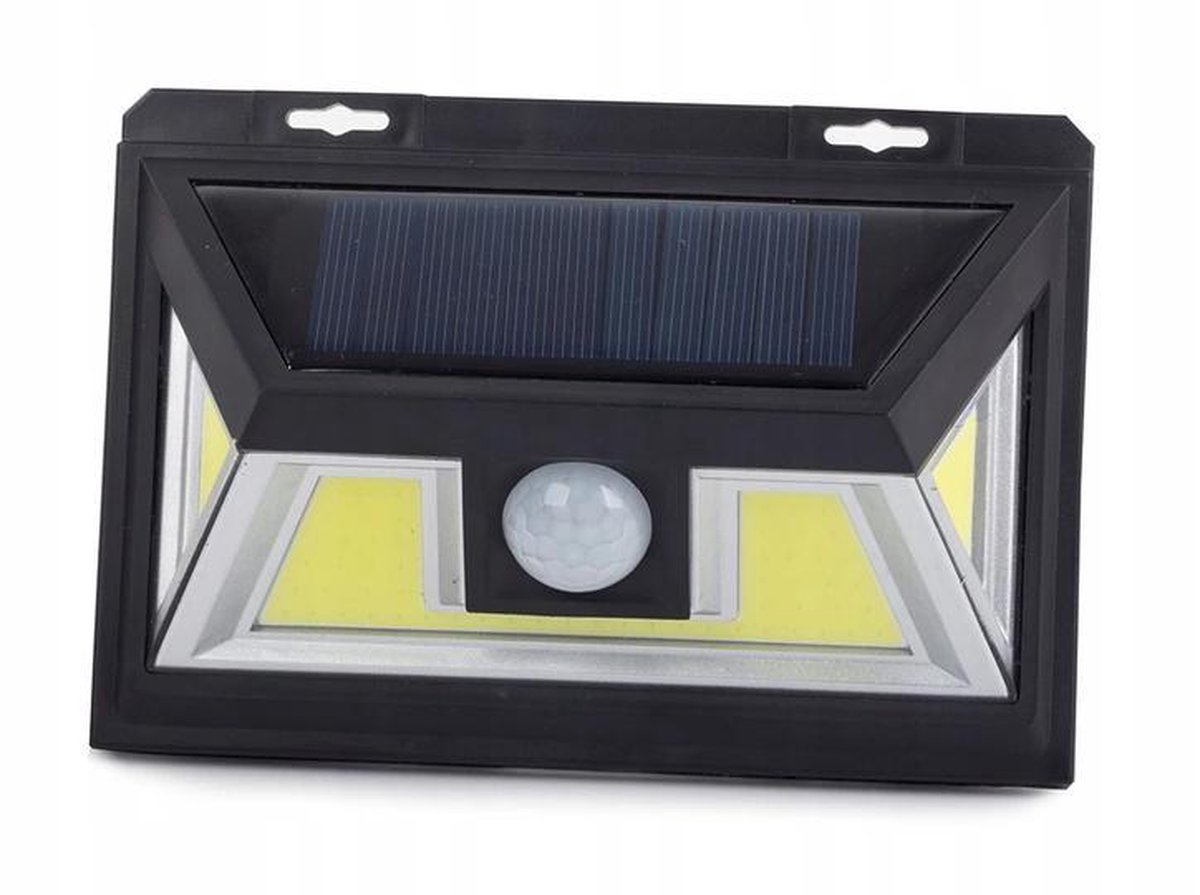 Buitenlamp op Zonne Energie Met Sensor – LED COB Solar Buitenverlichting  voor Tuin zonder Stroom
