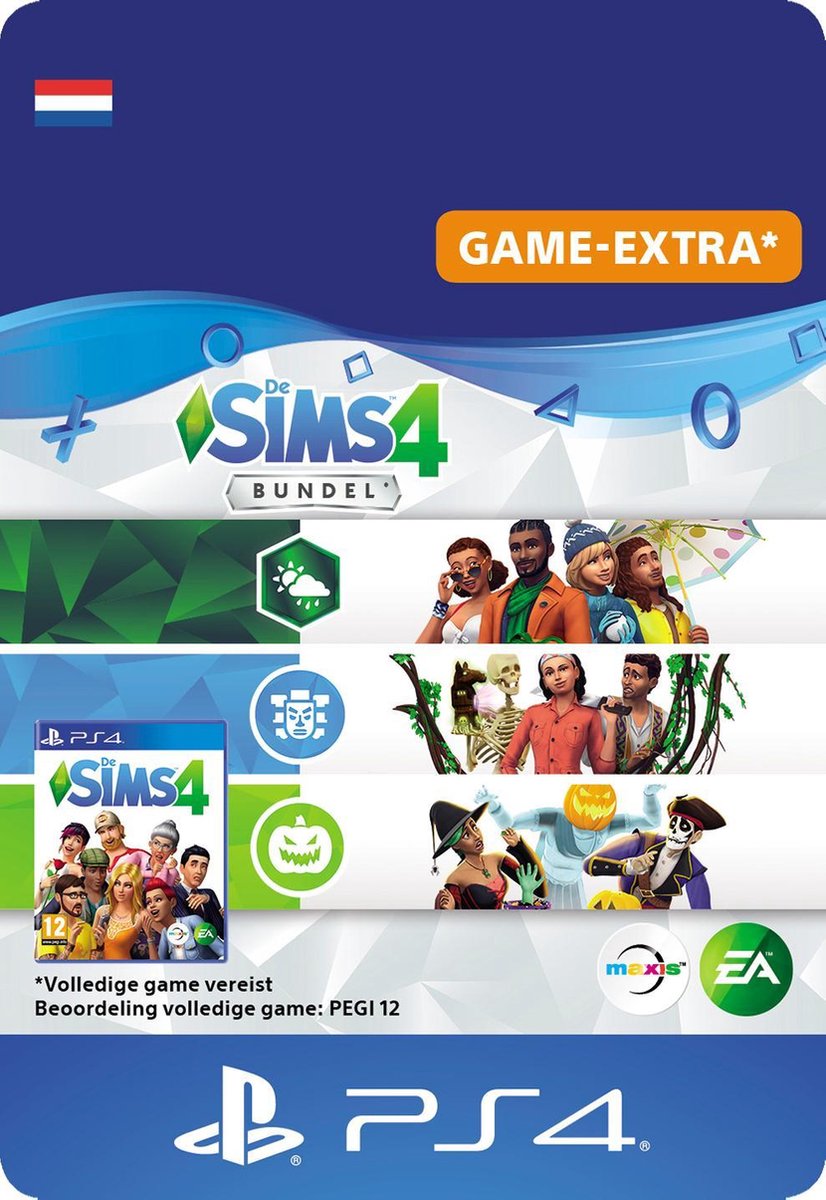 De Sims 4 - uitbreidingsset - Bundel Jaargetijden en Jungle Avonturen - NL - PS4 download