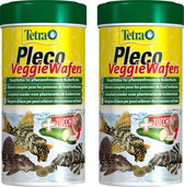 Tetra veggie wafers 250 ml voor pleco's - 2 verpakkinge