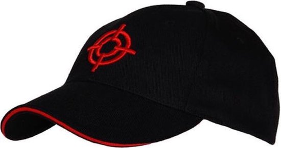 Fostex Garments - Baseball cap Fostex red logo (kleur: Zwart / maat: NVT)