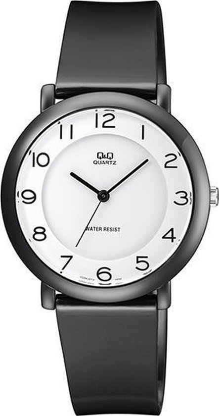 Q&Q horloge VQ94J018 Zwart/Wit