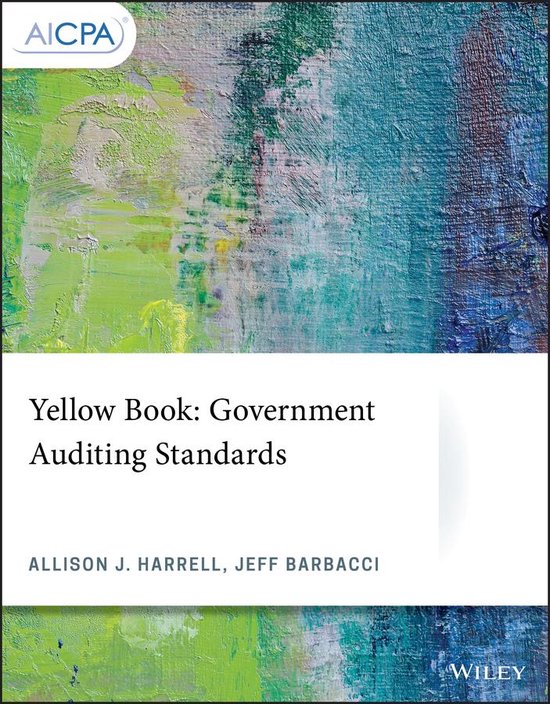 Yellow Book Government Auditing Standards (ebook), Allison J. Harrell 9781119512349...