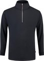 Tricorp Sweater ritskraag - Casual - 301010 - Navy - maat XL