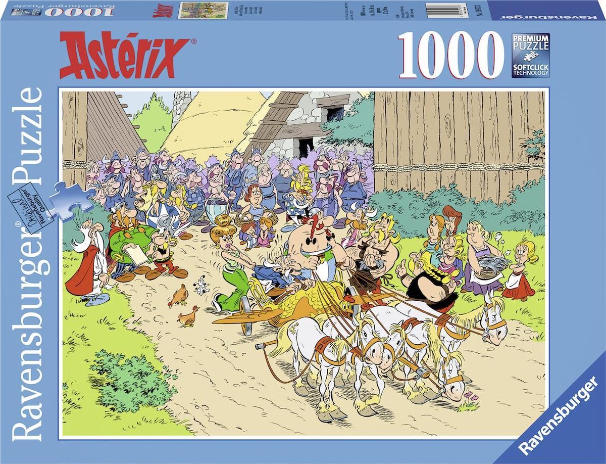 Puzzle Asterix and Cleopatra, 1 000 pieces
