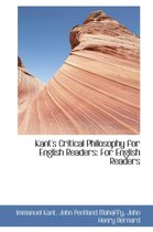 Kant's Critical Philosophy for English Readers