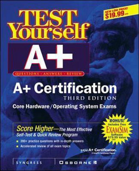 A+ Certification Test Yourself Practice Exams | 9780072126372 ...
