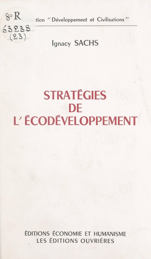 Stratégies de l'écodéveloppement