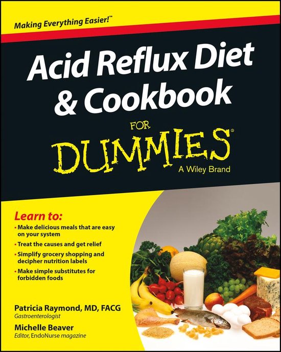Acid Reflux Diet & Cookbook For Dummies - cover