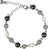 Magnetische armband met zoetwaterparels