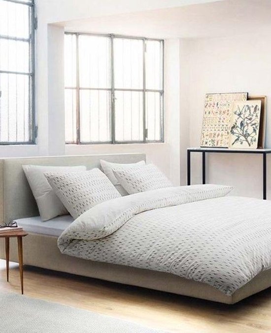 Housse de couette Marc O'Polo Aren - 150x210 + 50x60 cm - Gruau