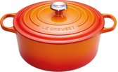 Bol.com Le Creuset Braadpan Signature Oranjerood - Ø 28 cm / 6.7 Liter aanbieding