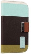 Kalaideng Book Wallet Case Painting Series Bruin voor Samsung Galaxy Note 2 N7100