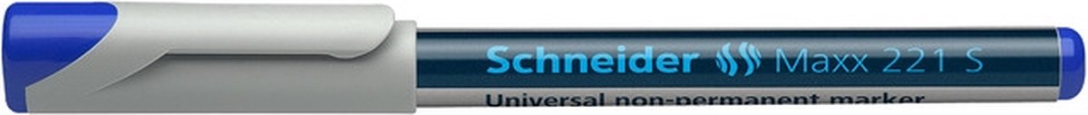 universele marker Schneider Maxx 221 S non-permanent blauw doos met 10 stuks