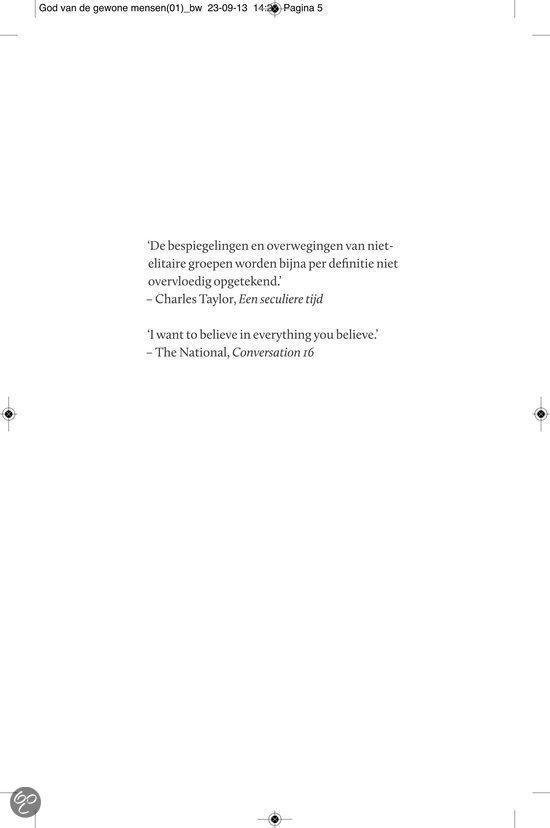 God van de gewone mensen