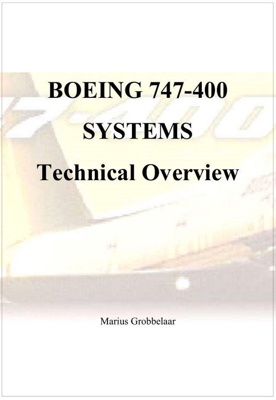 Boeing 747-400 Systems - cover