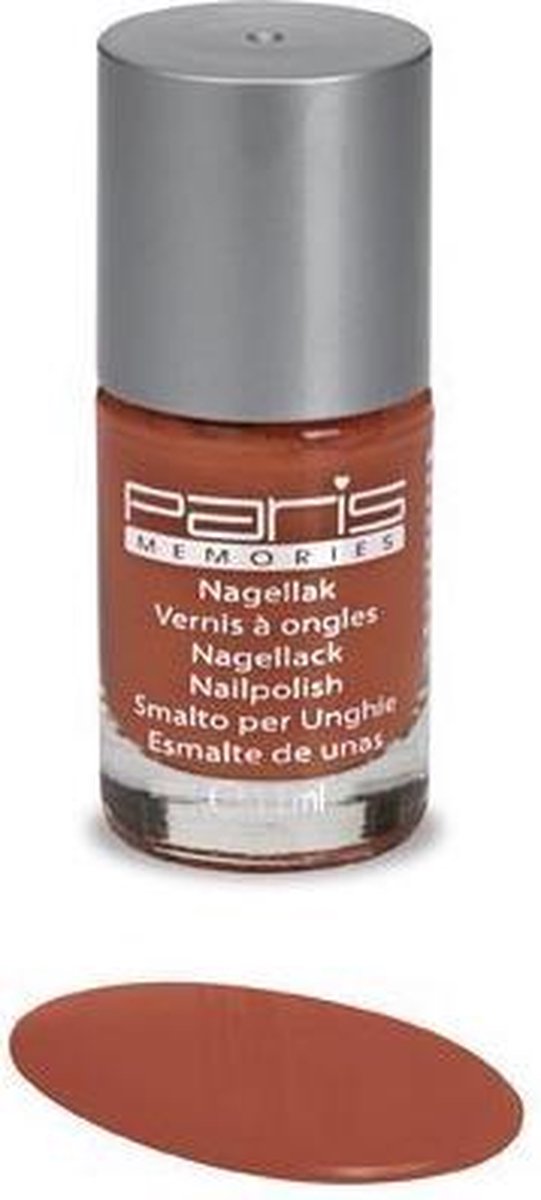 Paris Memories - Nagellak - cognac bruin - nummer 267 - 1 flesje met 11 ml.