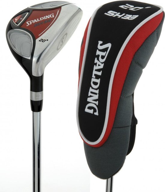 Spalding SH33 Hybrid Golf Club 20 Graden Heren Rechtshandig Rood