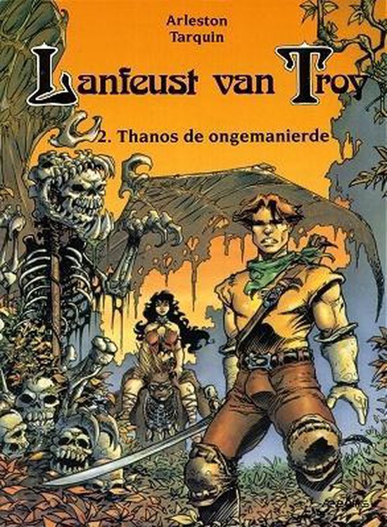 Cover van het boek 'Lanfeust Van Troy / 02. Thanos, De Schaamteloze' van Didier Tarquin en Yves Lencot