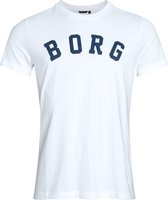 Bjorn Borg Berny heren sportshirt - wit - maat XXL