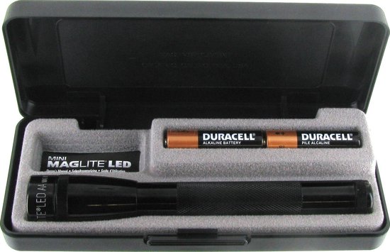 Black Maglite Mini Mag AA Combo Pack