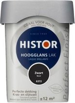 Histor Perfect Finish Lak Hoogglans 0,75 liter - Zwart