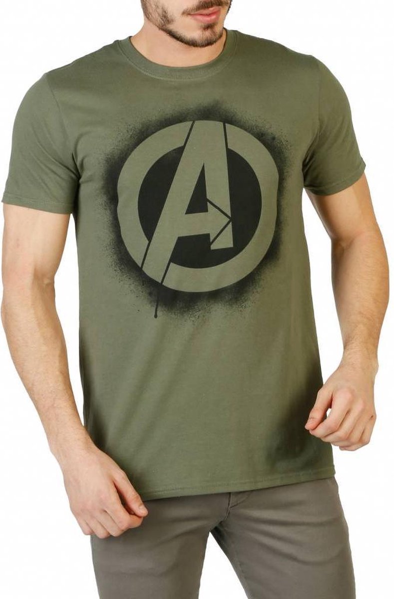 Heren T-Shirt van Marvel - groen