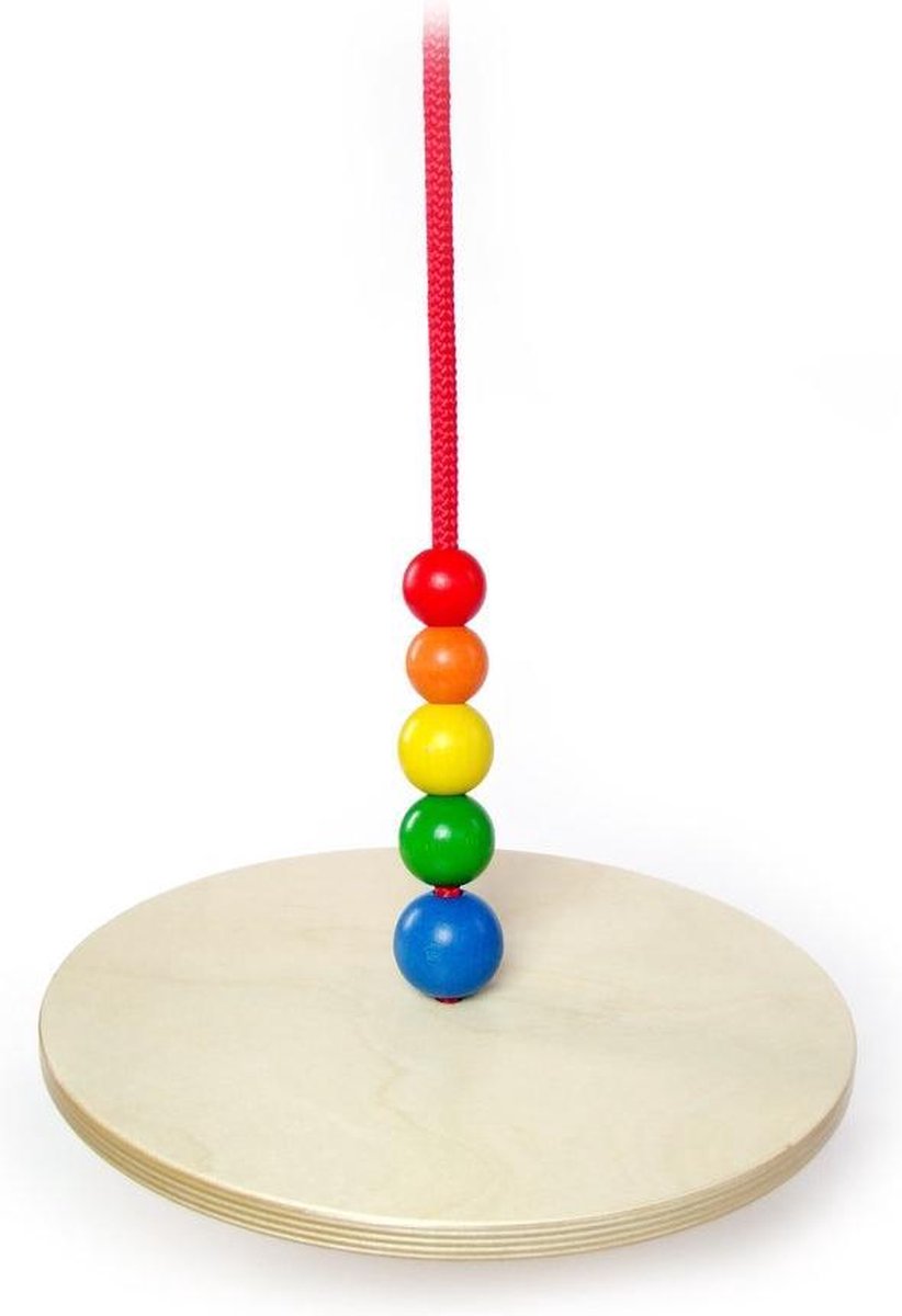 Hess Spielzeug 31104 babyswing Babyschommelzitje Binnen/buiten 1 zitplaats(en) Blauw, Groen, Rood, Geel
