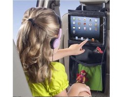 Auto stoelorganizer - met tablet houder