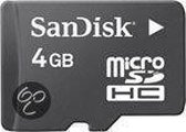 SanDisk Micro SDHC 4 GB geheugenkaart + MicroMate reader