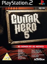 Guitar Hero 5 Standalone Game /PS2