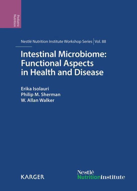 Intestinal Microbiome: Functional Aspects in Health and Dise ... - cover