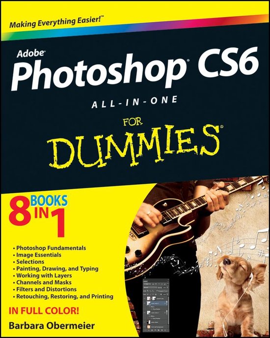 Photoshop CS6 All-in-One For Dummies - cover