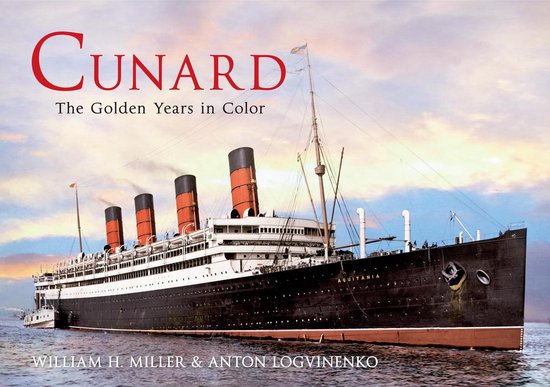 Cunard The Golden Years in Colour - cover