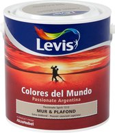 Peinture pour murs et plafonds Levis Colores del Mundo - Passionate Spirit - Mat - 2,5 litres