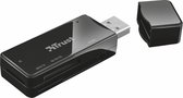 Trust - Nanga | USB 2.0 Kaartlezer | Micro SD Card - SD Card - M2 Card - MS Card | Compact