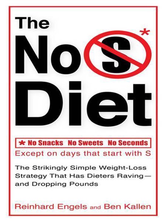 The No S Diet - cover