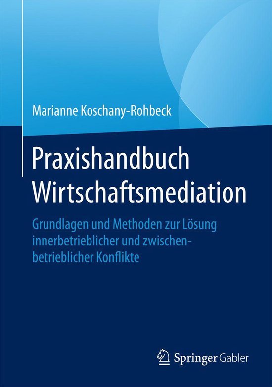 Praxishandbuch Wirtschaftsmediation - cover