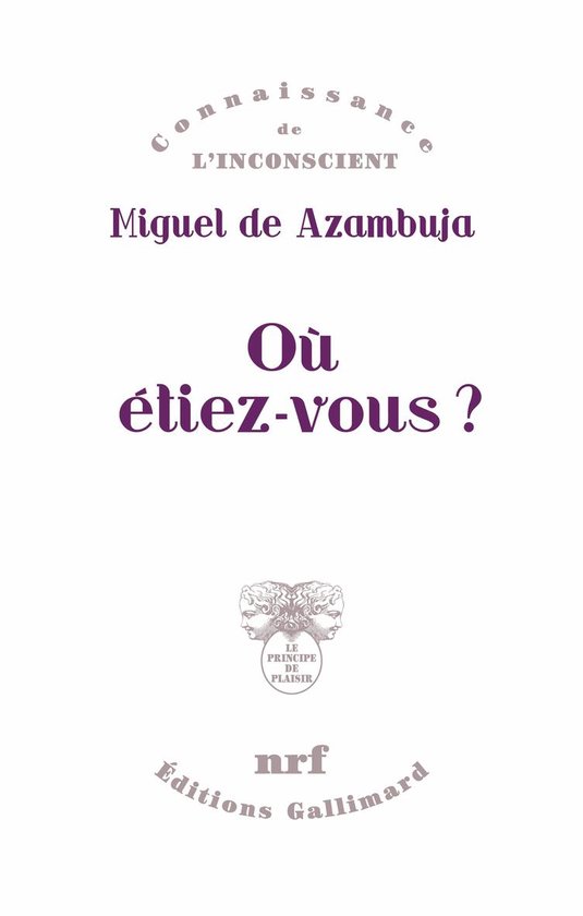 Où étiez-vous ? - cover